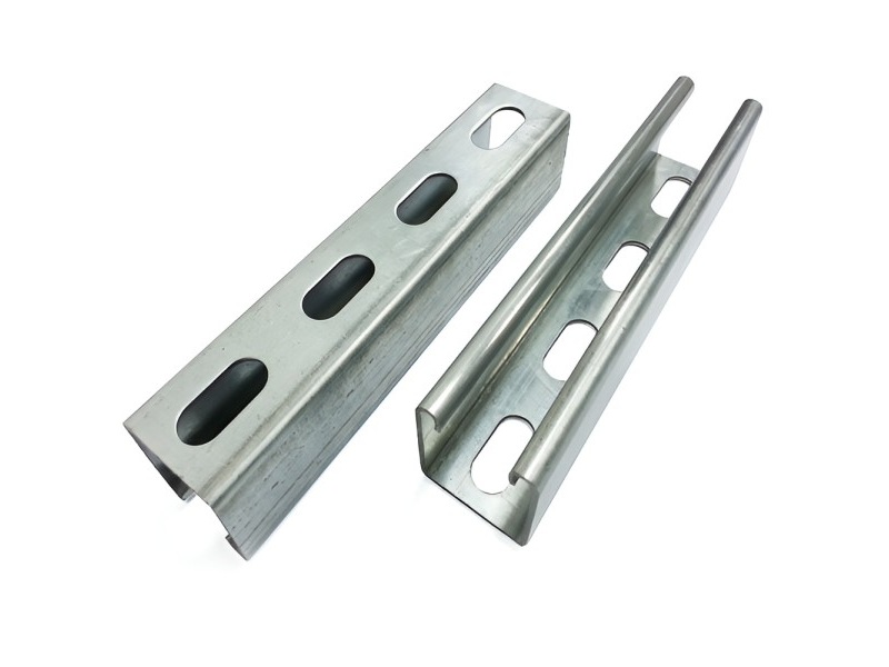 Canal ranurado pregalvanizado Unistruct de 41x41x6000 mm