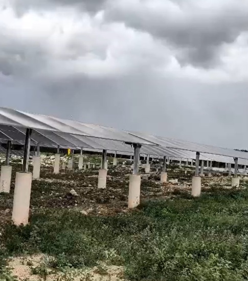 México - Seguidor solar de un solo eje de 1,3 MWp