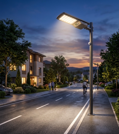 Las ventajas de las farolas solares